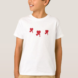 Valentins Tagesherz-T - Shirt-Mädchens T-Shirt