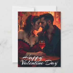 Valentins-Zauber mit romantischer Zusammengehörigk