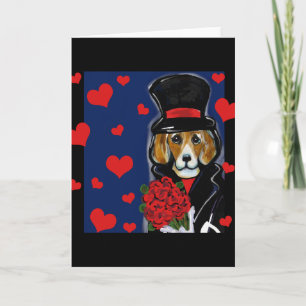 VALENTINSBEAGLE FEIERTAGSKARTE