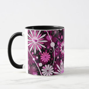 Valentinsblumenmuster Tasse