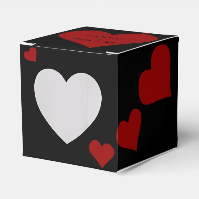 Valentinsche Geschenkboxen Personalisierte Liebe Geschenkschachtel (Vorderseite)
