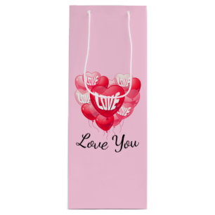 Valentinsche Geschenktasche Geschenktüte Für Weinflaschen