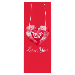 Valentinsche Geschenktasche Geschenktüte Für Weinflaschen