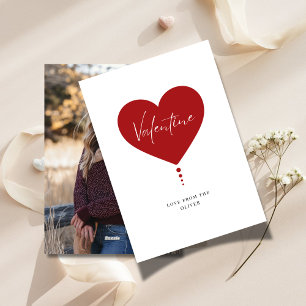 Valentinsfoto-Liebenskarte von Ehemann Freund Feiertagskarte