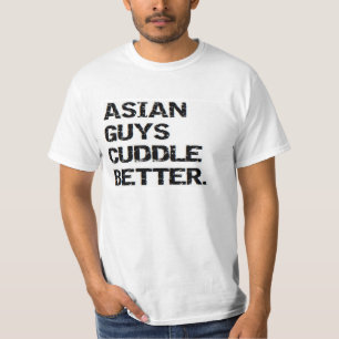 Valentinsgruß: asiatische Typen streicheln besser T-Shirt