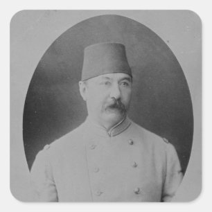 Valentinsgruß-Bäcker Quadratischer Aufkleber