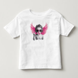 Valentinsgruß Blasen Bubble Cupid Valentinstag Kleinkind T-shirt