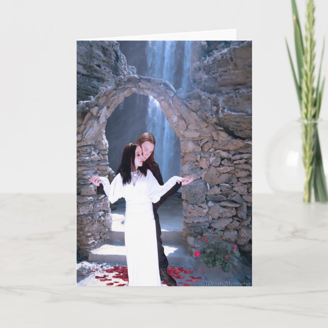 Valentinsgruß Feiertagskarte (Vorderseite)