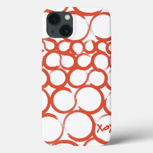 Valentinsgruß gemaltes XOXO Case-Mate iPhone Hülle