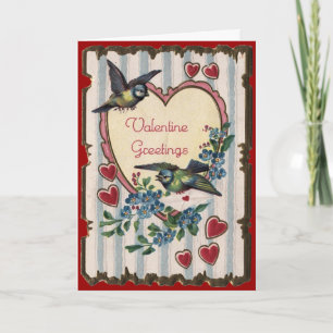 Valentinsgruß-Grüße Feiertagskarte