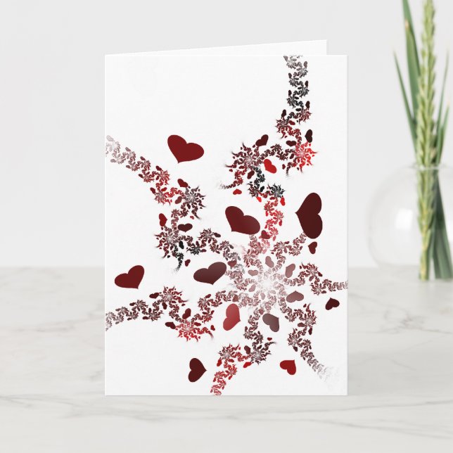 Valentinsgruß-Karte Feiertagskarte (Vorderseite)