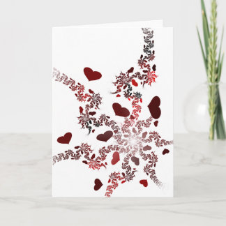 Valentinsgruß-Karte Feiertagskarte