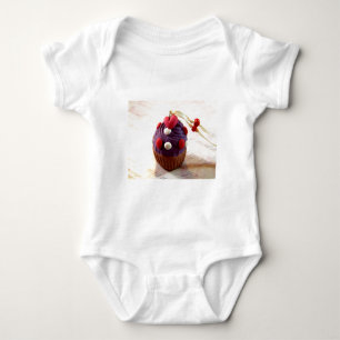 Valentinsgruß-kleiner Kuchen Baby Strampler
