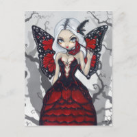 "Valentinsgruß-Maskerade-" Postkarte