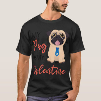 Valentinsgruß, Mops Valentinsgruß, Mopsliebhaber V T-Shirt