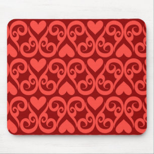Valentinsgruß-Muster Mousepad