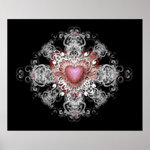 Valentinsgruß-Plakat Poster