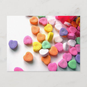 Valentinsgruß-Schatz-Süßigkeit Feiertagspostkarte