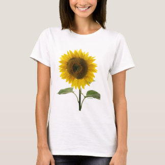 Valentinsgruß-Sonnenblume - besonders angefertigt T-Shirt
