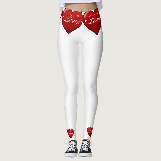 VALENTINSGRÜSSE LEGGINGS (Vorderseite)