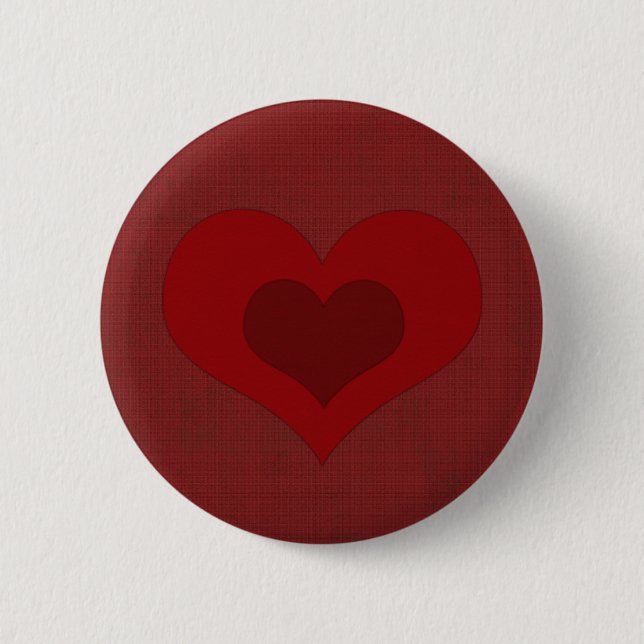 Valentinsgrußherz Button (Vorderseite)