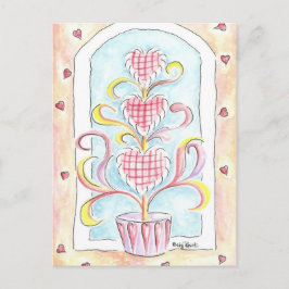 ValentinsgrußTopiary Feiertagspostkarte