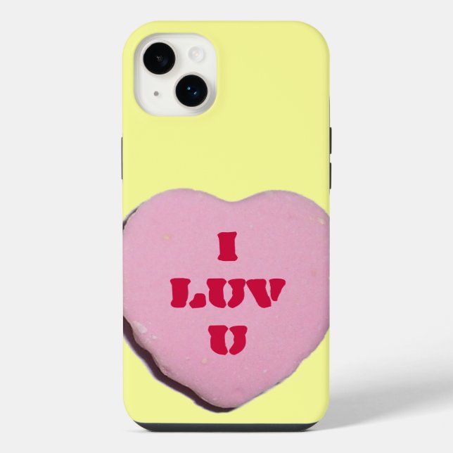 Valentinsherz iPhone Hülle (Rückseite)