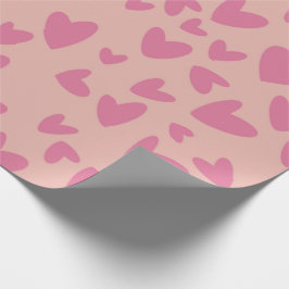 Valentinsherz-Wrapapier Geschenkpapier