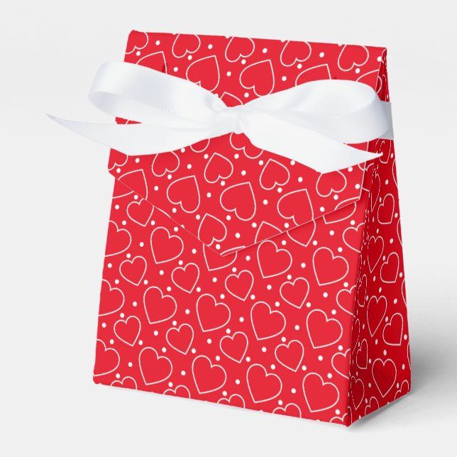 Valentinsherzen Geschenkschachtel (Vorderseite)