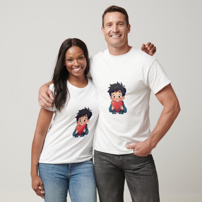 Valentinsjunge T-Shirt (Unisex)