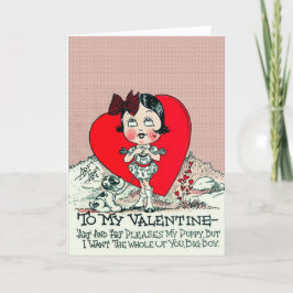 Valentinskarte Dankeskarte