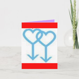 Valentinskarte Feiertagskarte