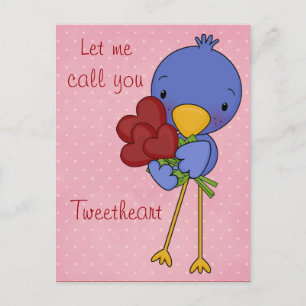 Valentinskarte für Kinder Feiertagspostkarte