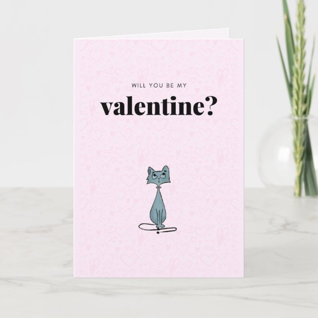 Valentinskarte Karte (Vorderseite)