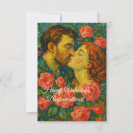 Valentinskarte Mitteilungskarte