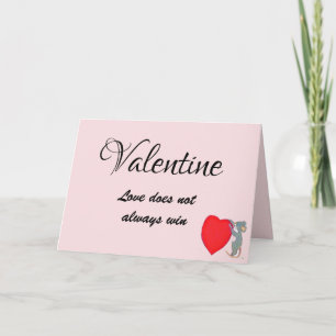 VALENTINSLIEBE GEWINNT NICHT KARTE