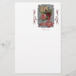 Valentinsrosen Schreibwaren Briefpapier