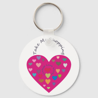 Valentinsrot Handtasche Schlüsselanhänger