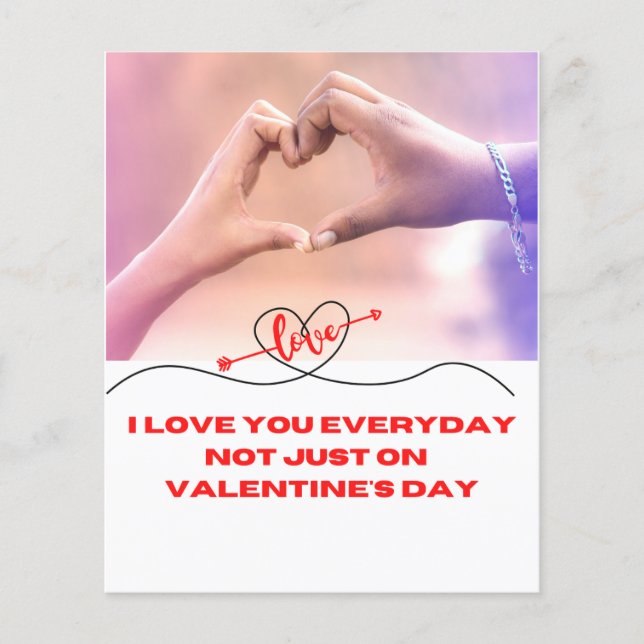 Valentinstag (Vorderseite)