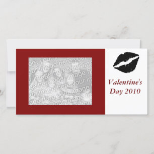 Valentinstag 2010 Fotokarte Feiertagskarte