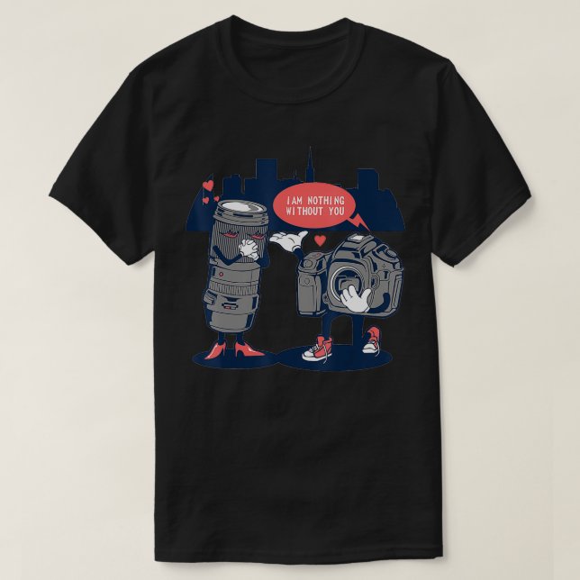 Valentinstag 2021 für Fotografen T-Shirt (Design vorne)