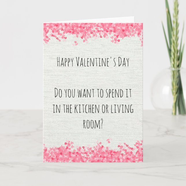 Valentinstag 2021 Quarantäne Karte (Vorderseite)