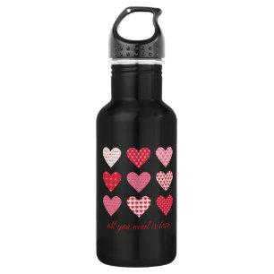 Valentinstag 2023 Süßes Herz Edelstahlflasche