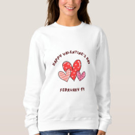 Valentinstag 2024 - Valentine 14 Februar Sweatshirt