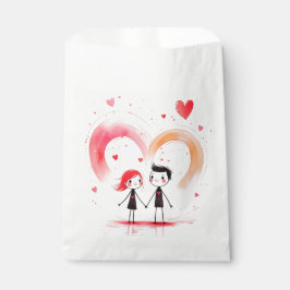 Valentinstag 2025 geschenktütchen