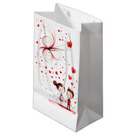 Valentinstag 2025 kleine geschenktüte