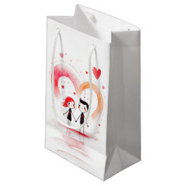 Valentinstag 2025 kleine geschenktüte