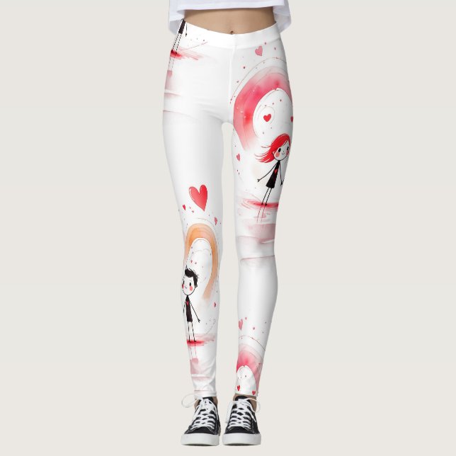 Valentinstag 2025 leggings (Vorderseite)