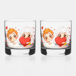 Valentinstag 2025: Niedliche und spielerische Enge Whiskyglas