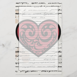 Valentinstag 2 briefpapier